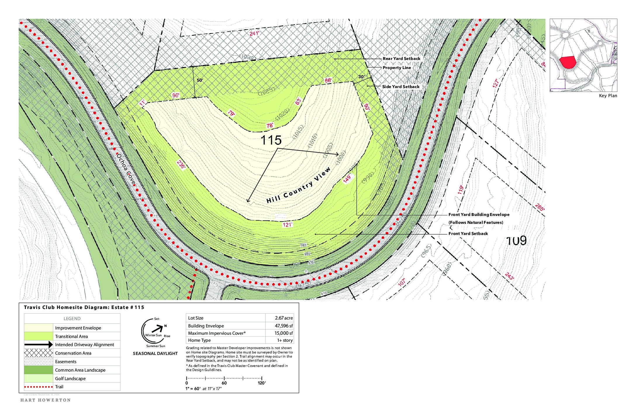 Travisclub Homesite Diagram 115