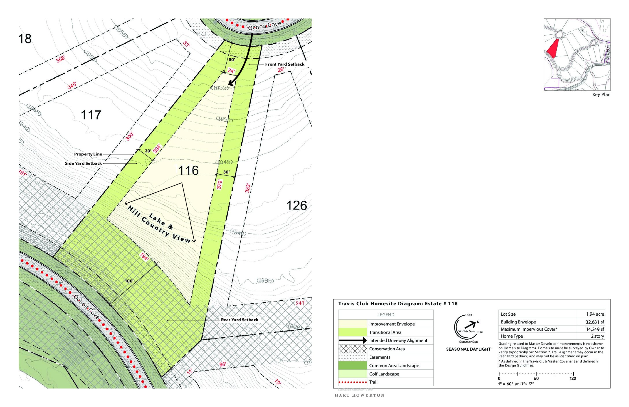 Travisclub Homesite Diagram 116