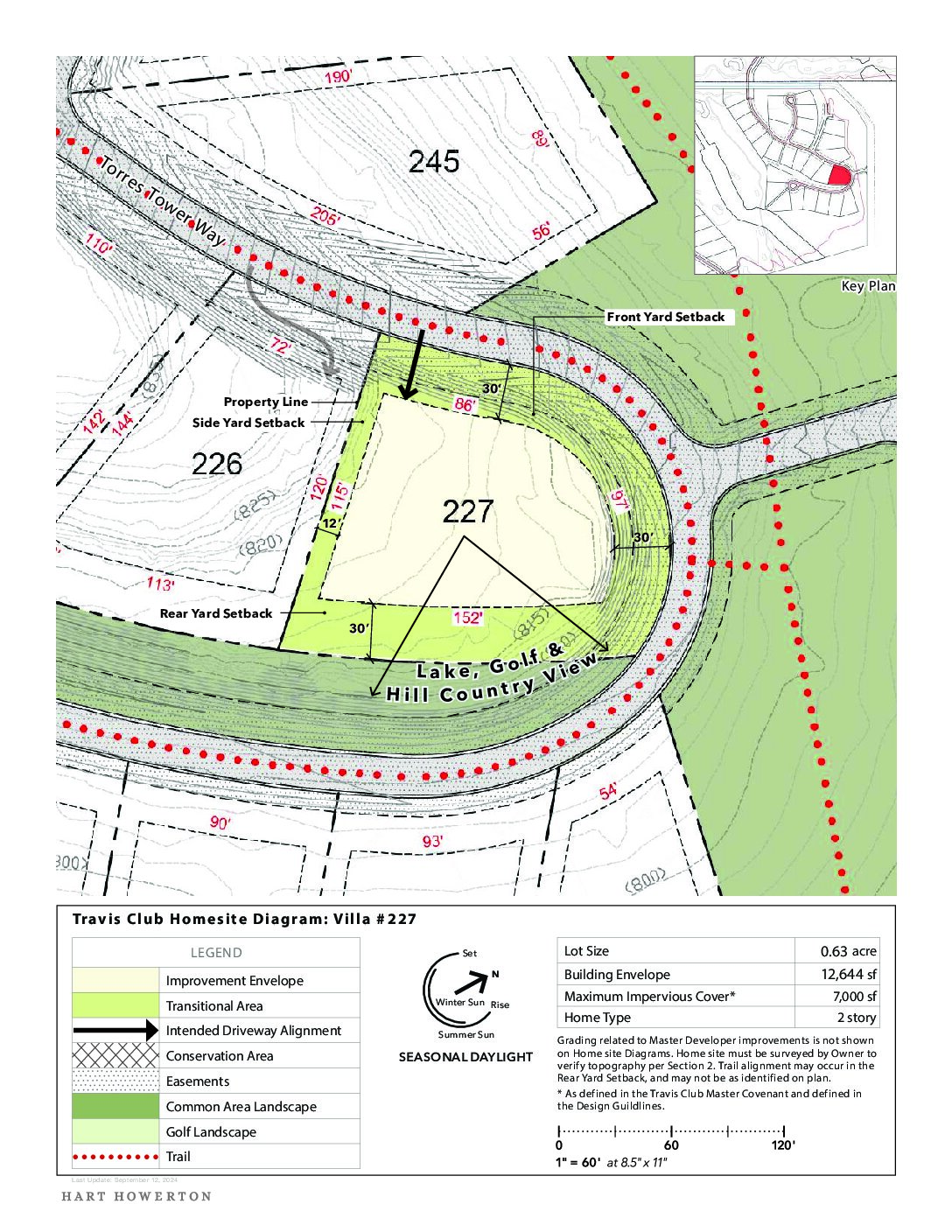 Travisclub homesite diagram 227