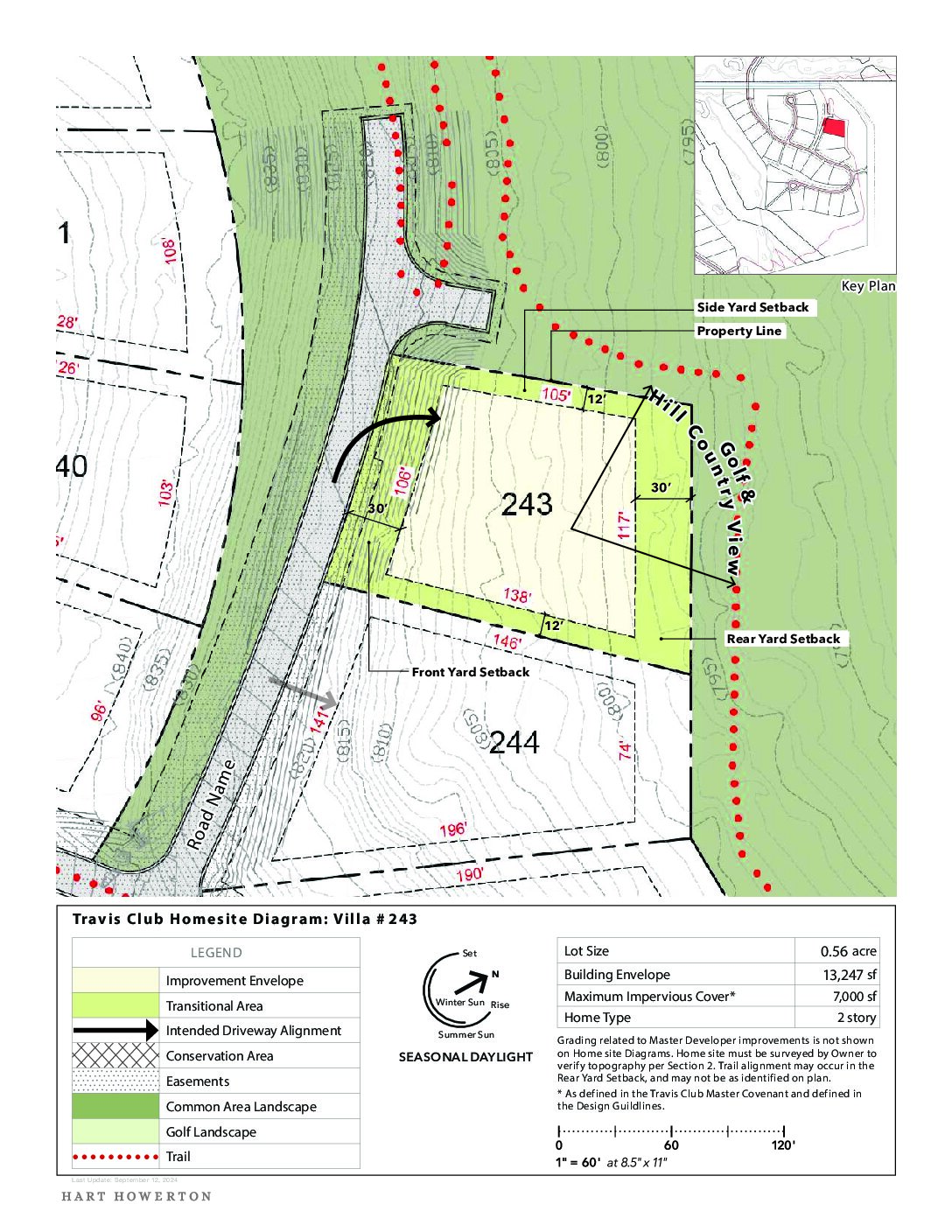 Travisclub homesite diagram 243