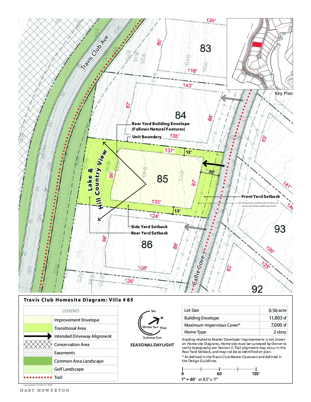 Travisclub Homesite Diagram 85