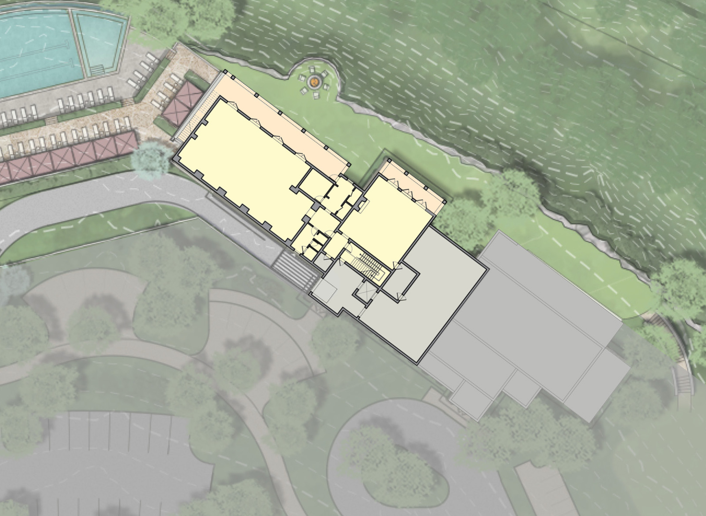 Clubhouse lower