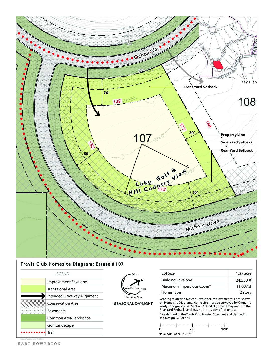 Travisclub homesite diagram 107