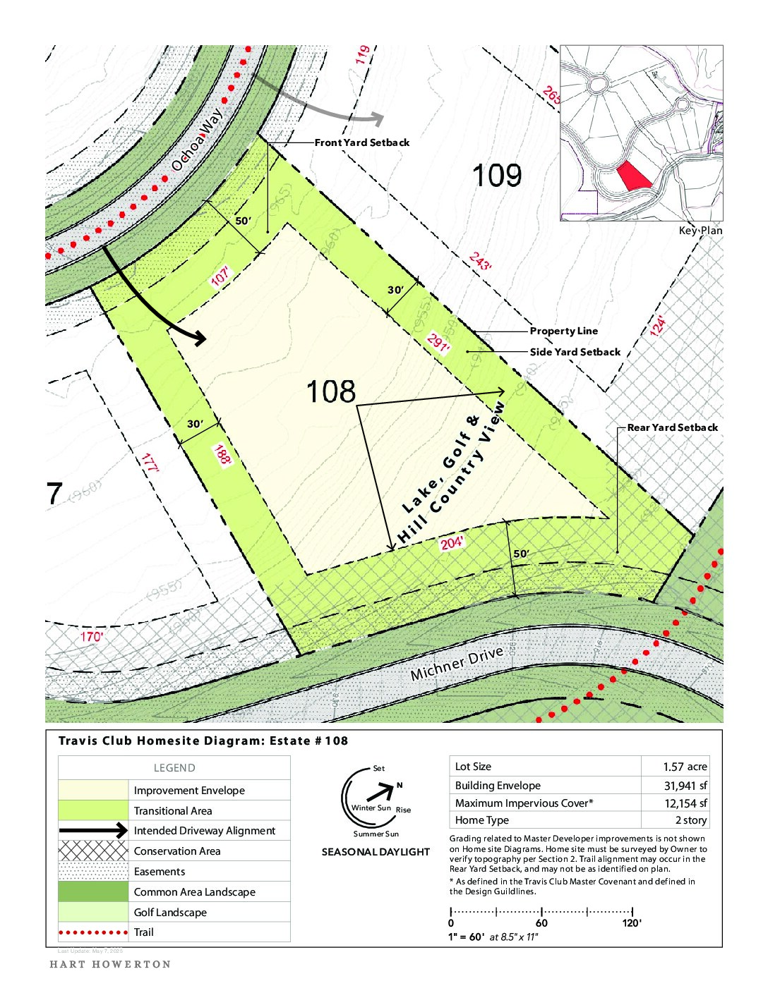 Travisclub homesite diagram 108