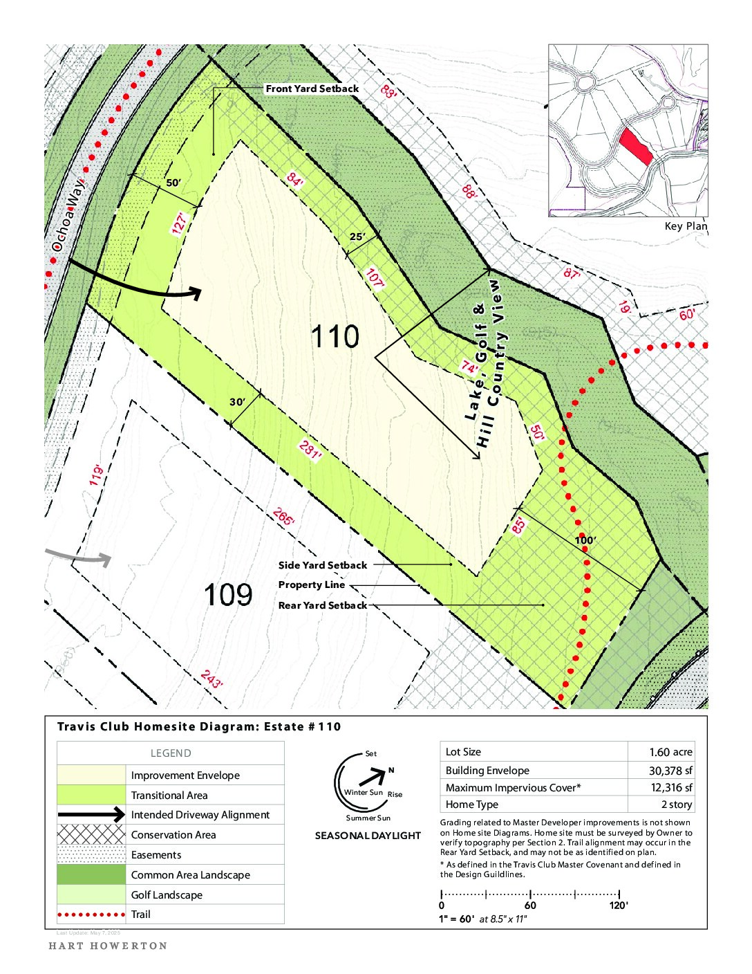 Travisclub homesite diagram 110