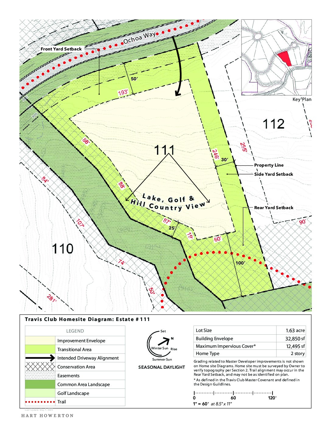 Travisclub homesite diagram 111
