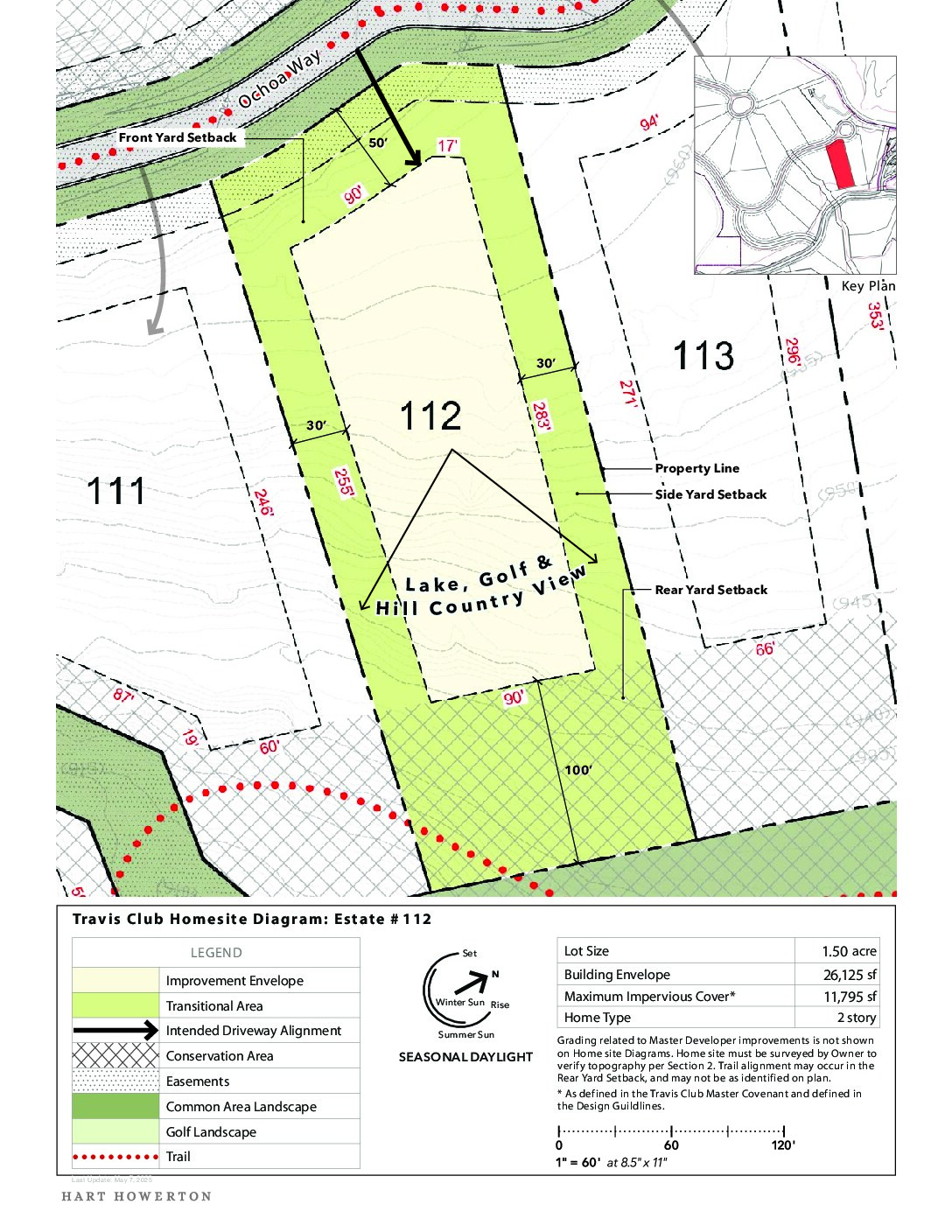 Travisclub homesite diagram 112