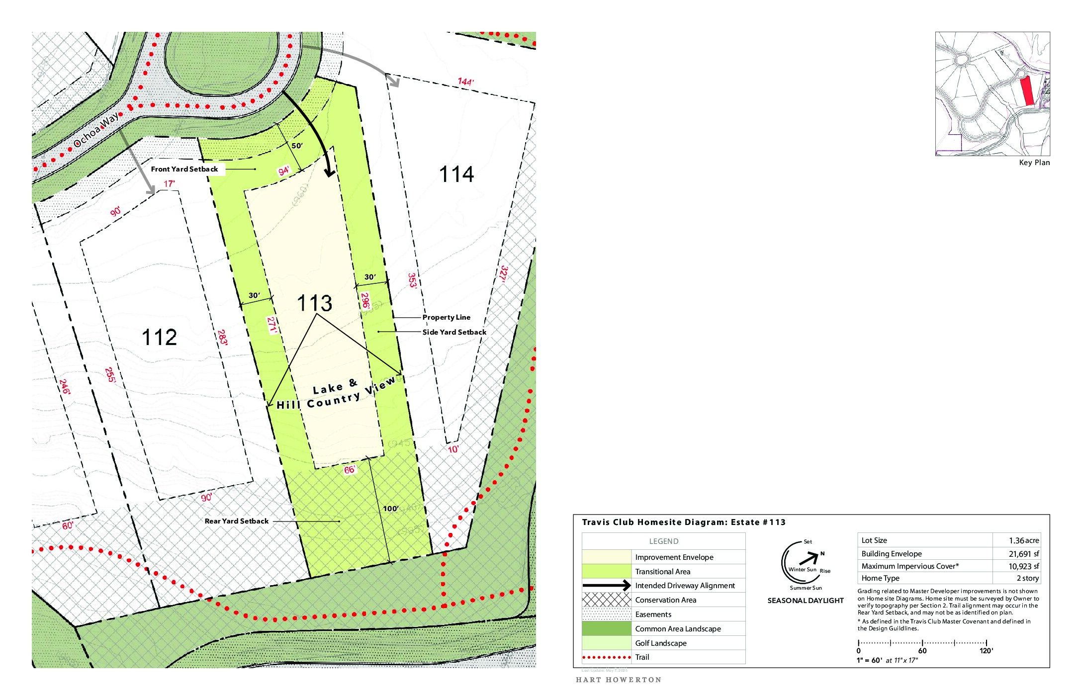 Travisclub homesite diagram 113