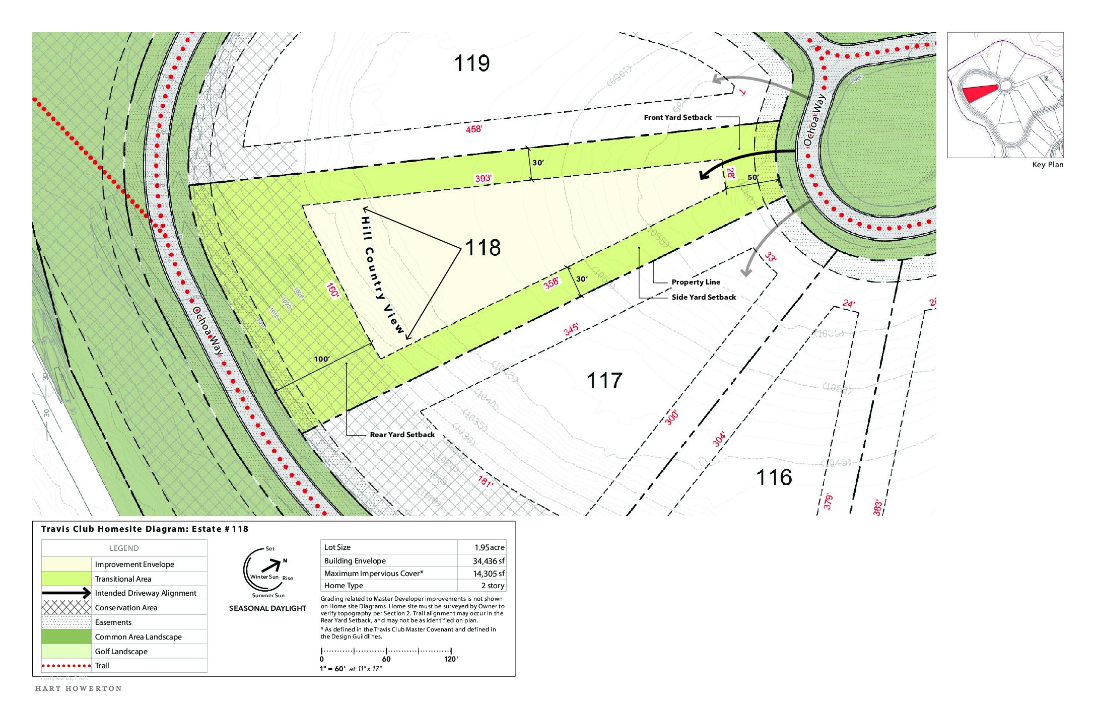 Travisclub homesite diagram 118