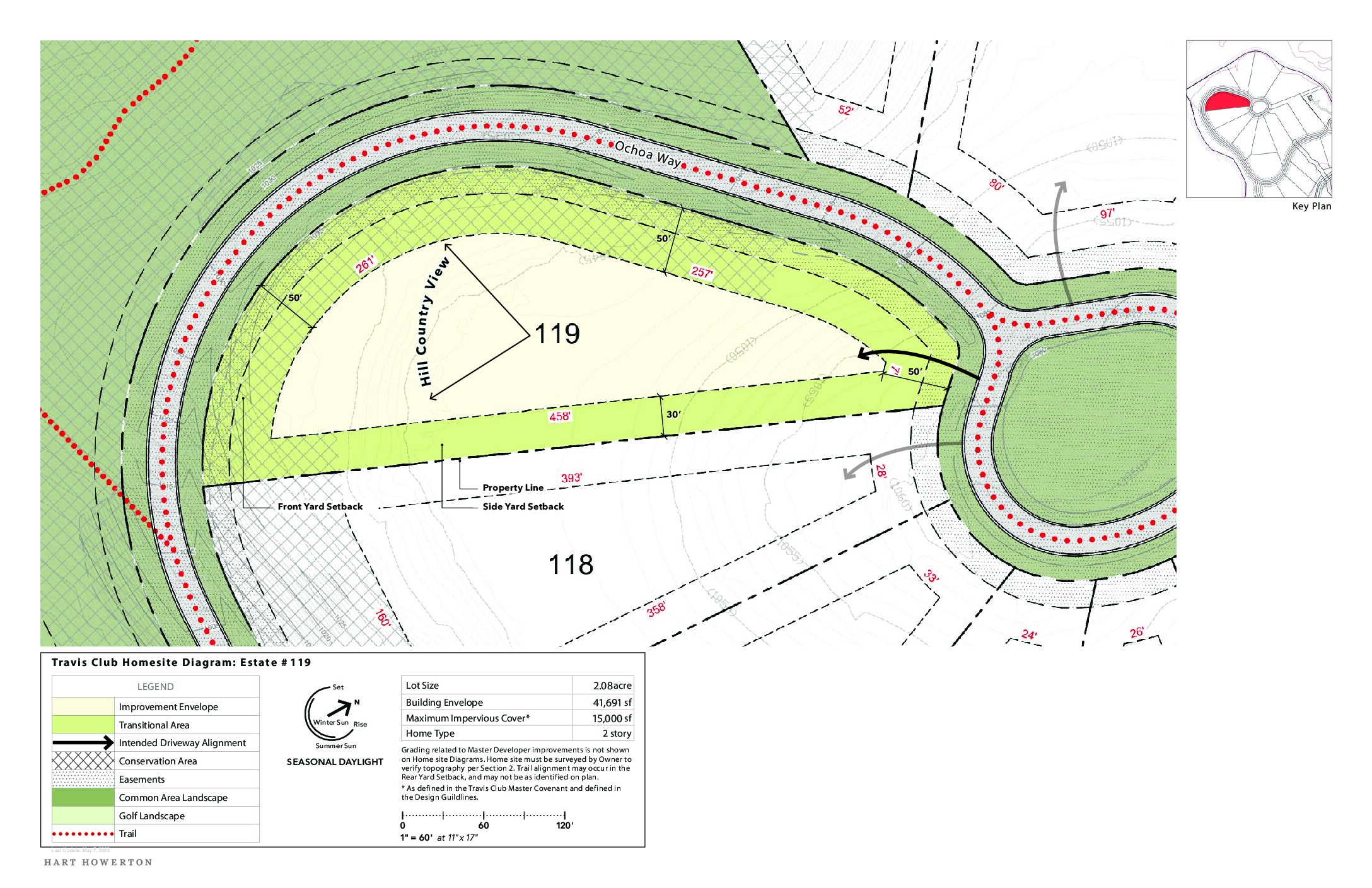 Travisclub homesite diagram 119
