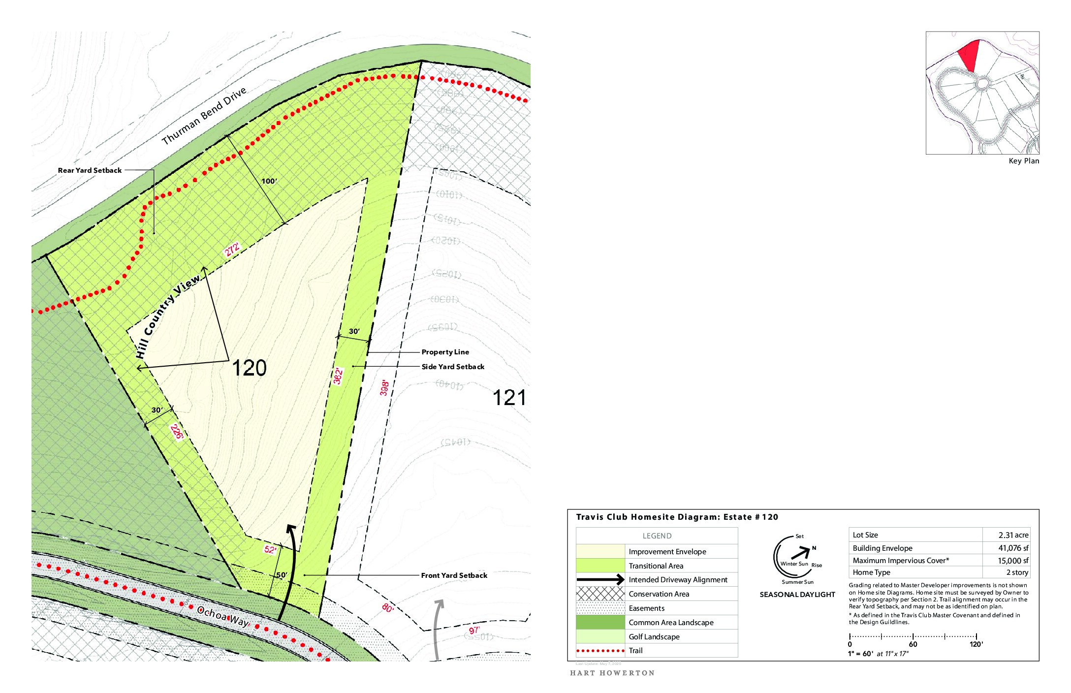 Travisclub homesite diagram 120