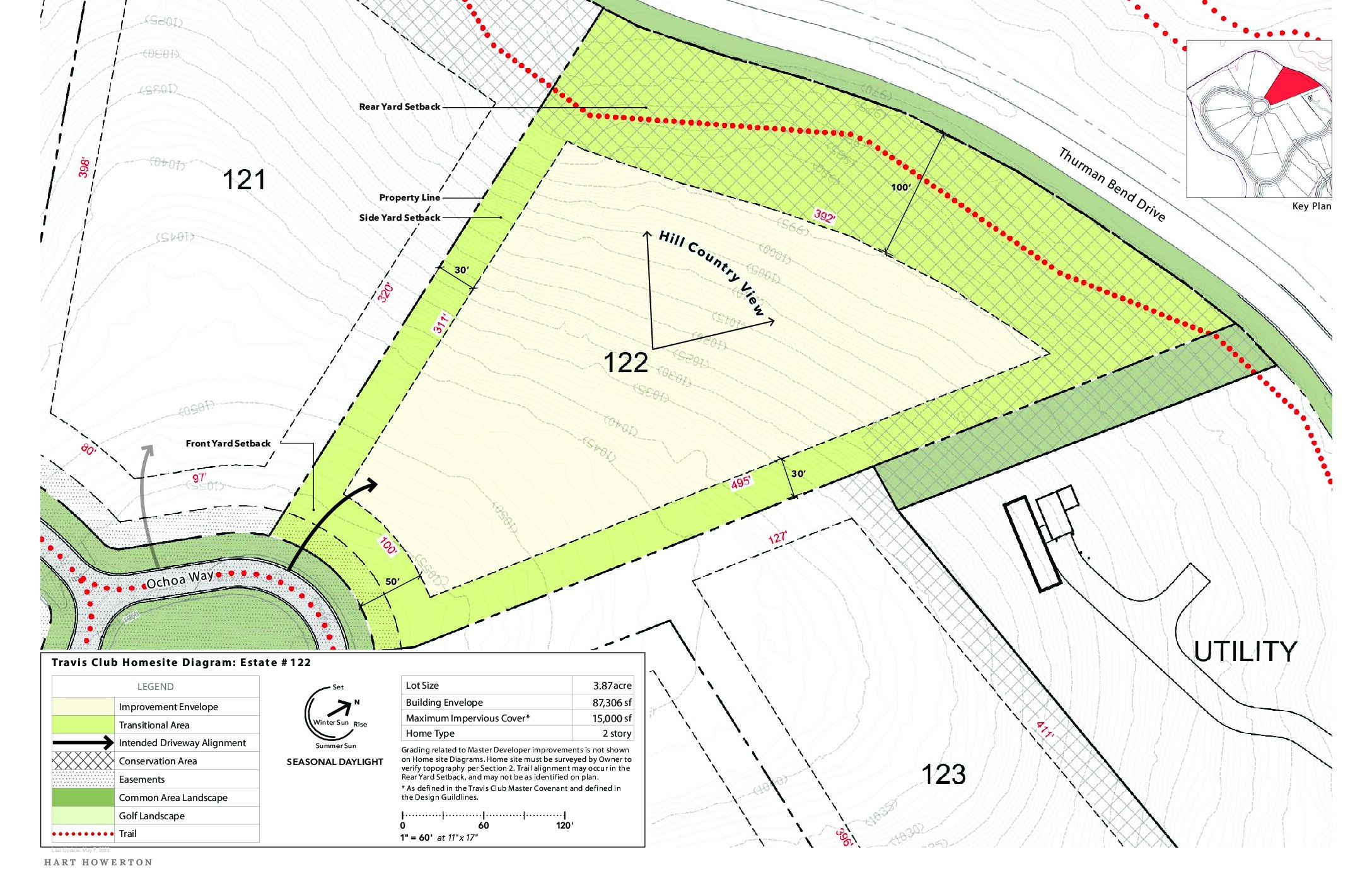 Travisclub homesite diagram 122