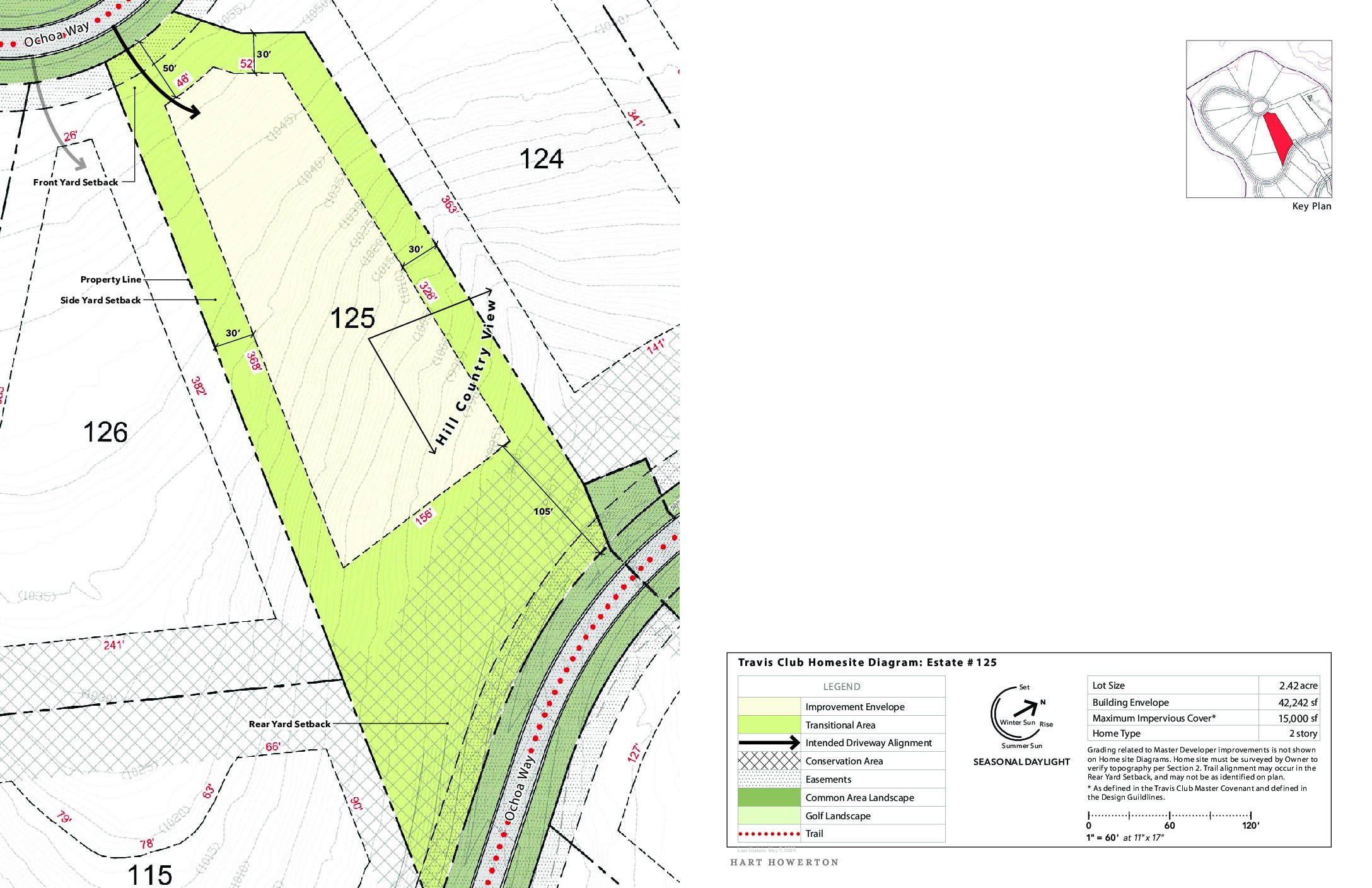 Travisclub homesite diagram 125