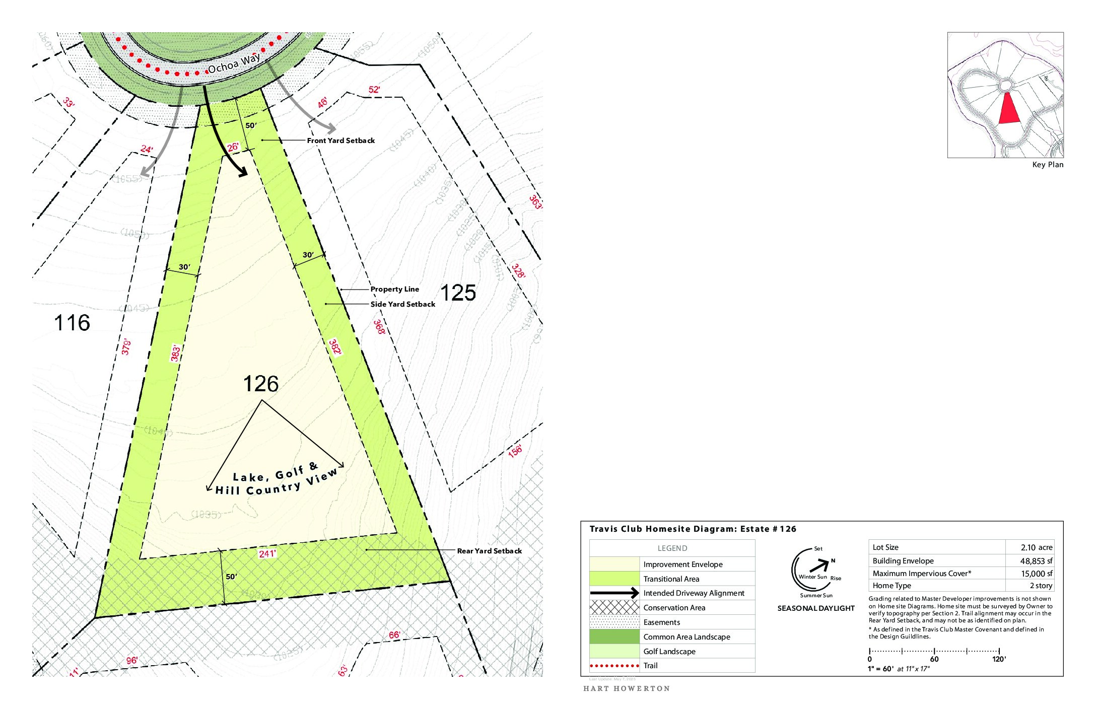 Travisclub homesite diagram 126