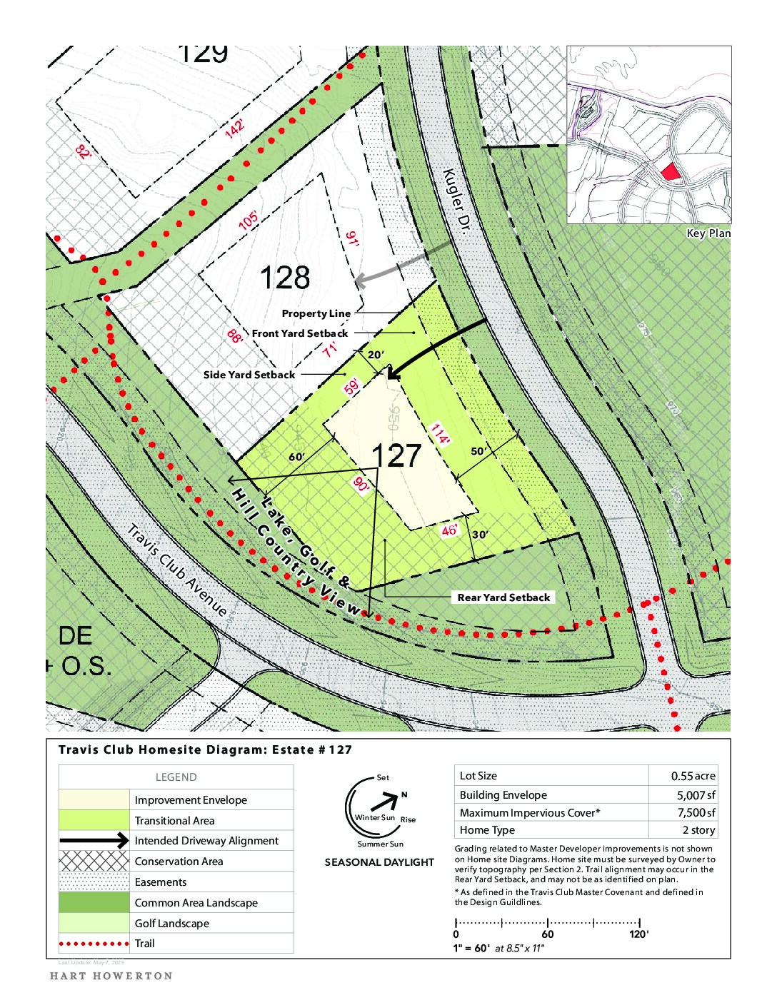 TravisClub Homesite Diagram