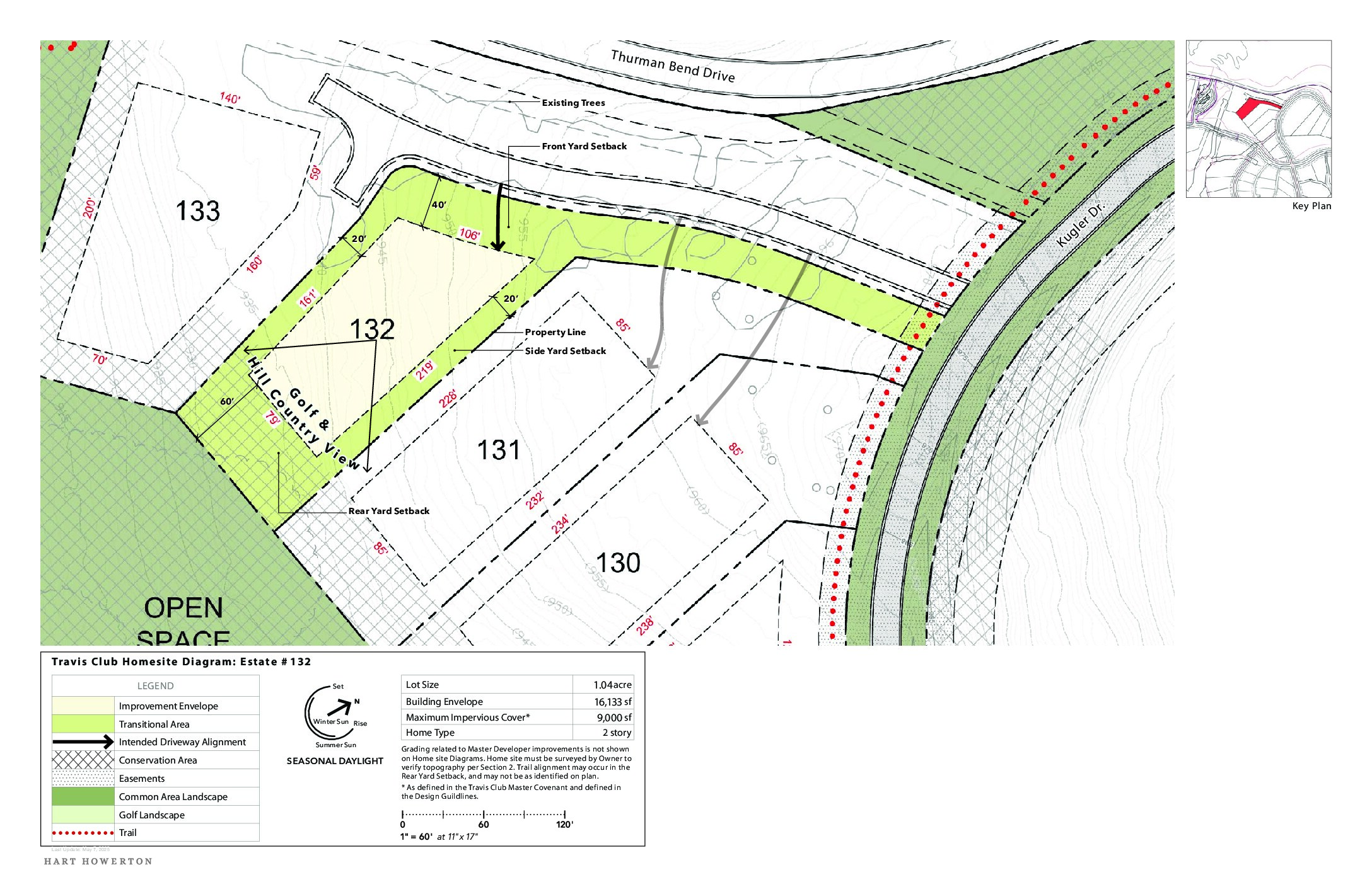 TravisClub Homesite Diagram