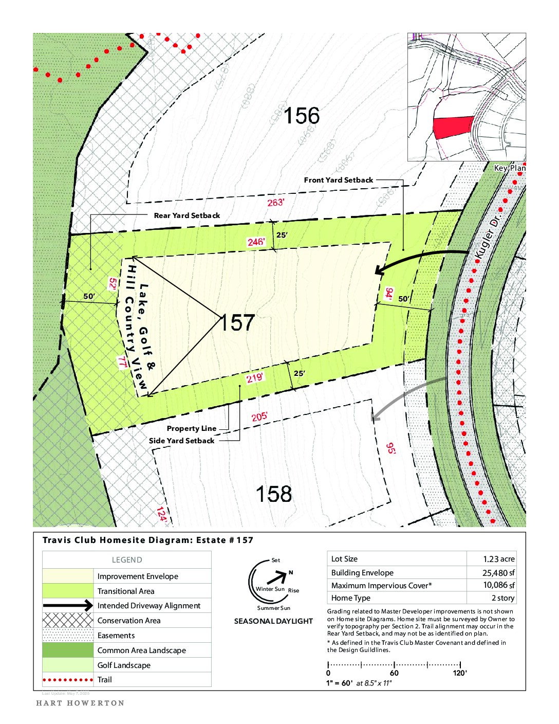Travisclub homesite diagram 157