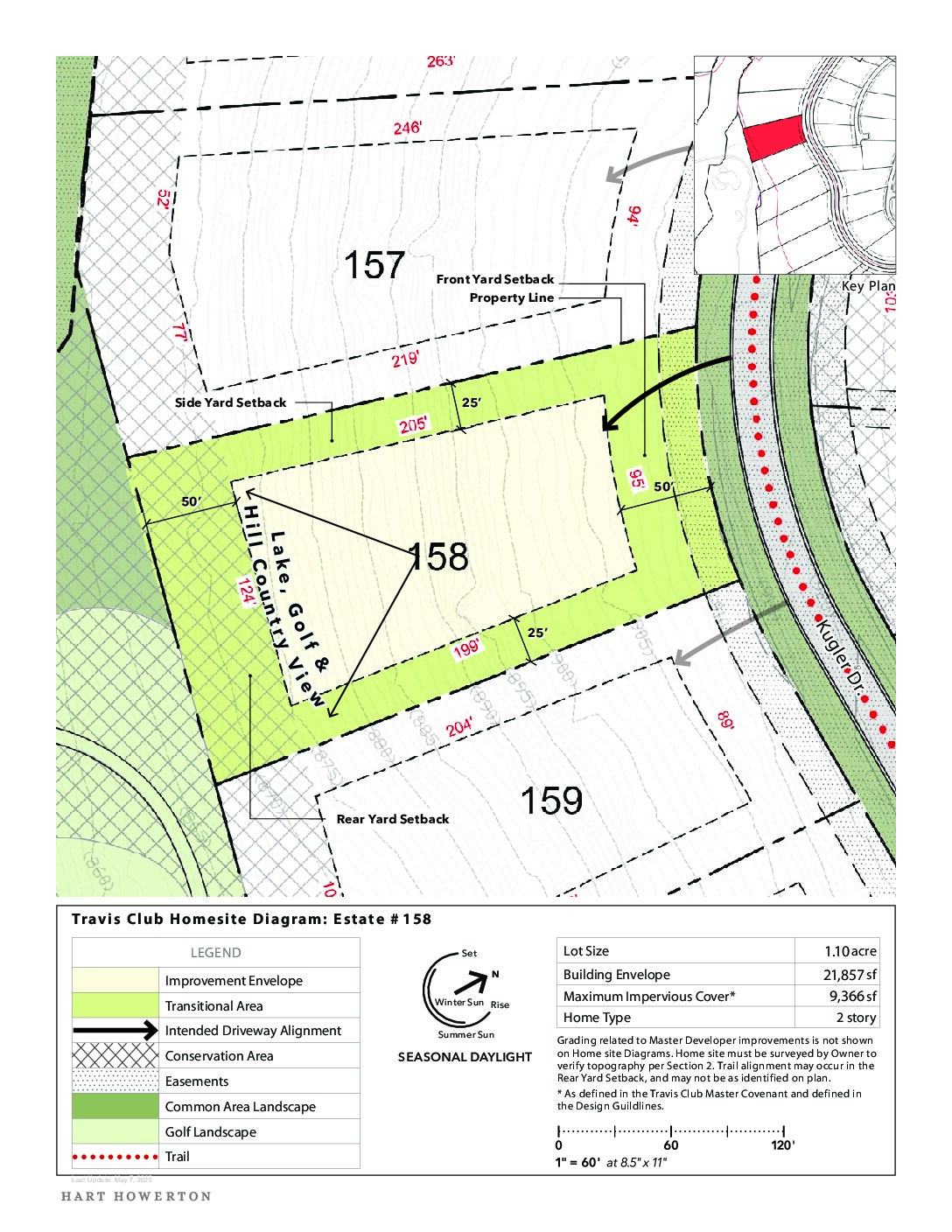 Travisclub homesite diagram 158