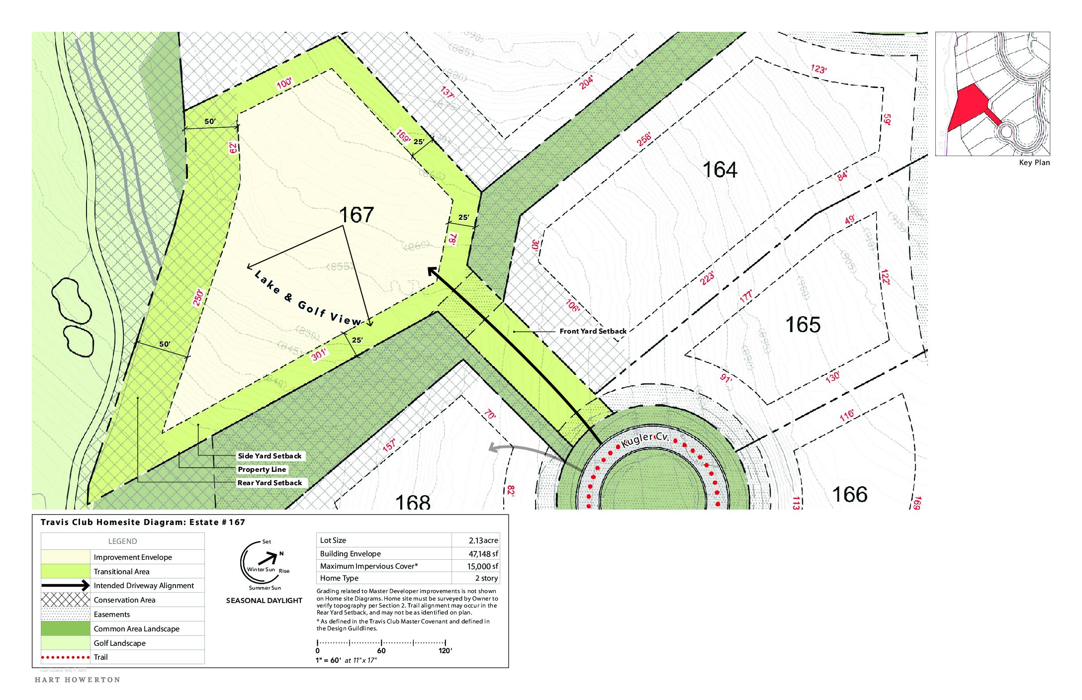 Travisclub homesite diagram 167