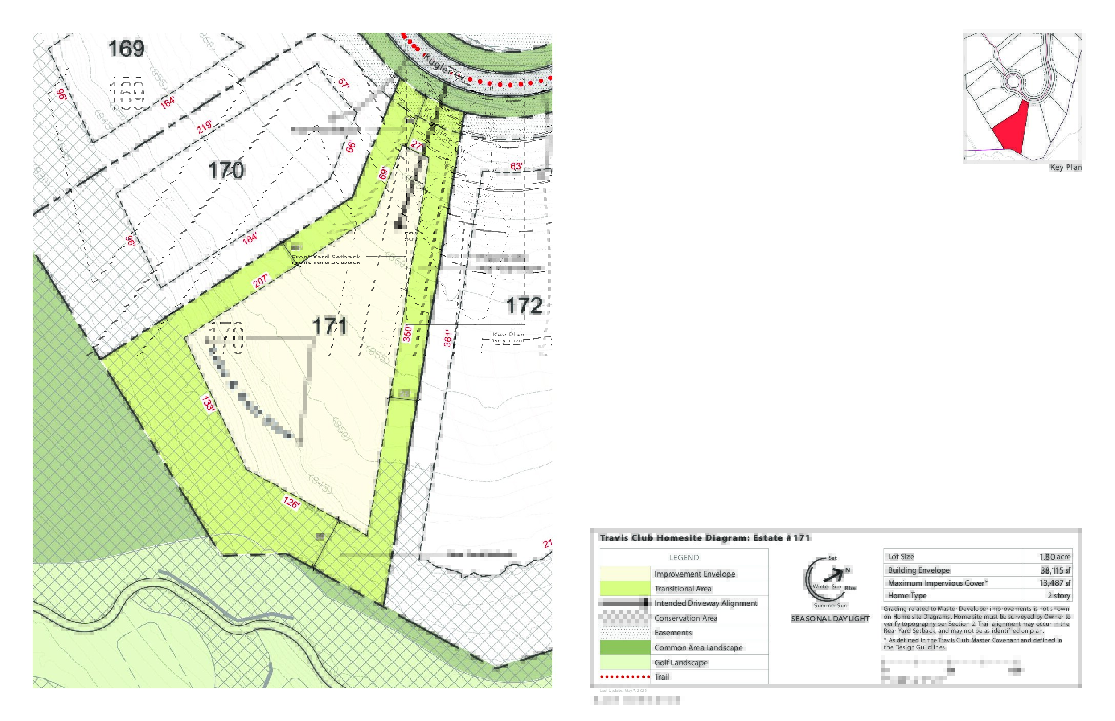Travisclub homesite diagram 171
