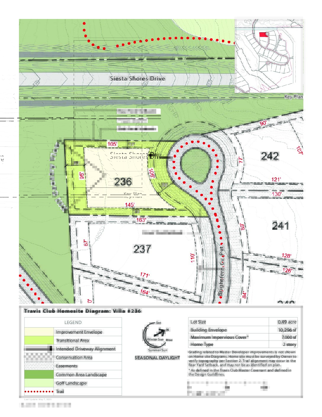 Travisclub homesite diagram 236