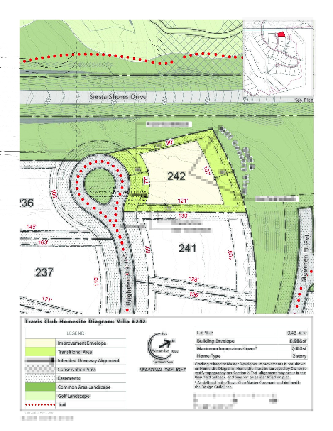 Travisclub homesite diagram 242