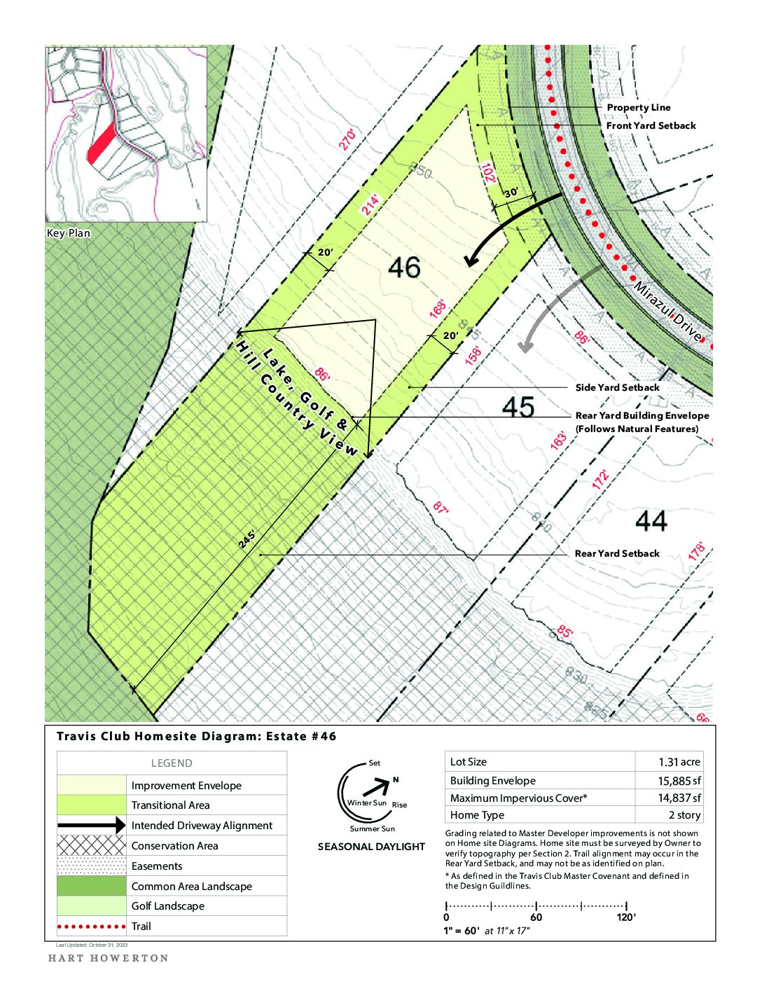 Travisclub homesite diagram 46