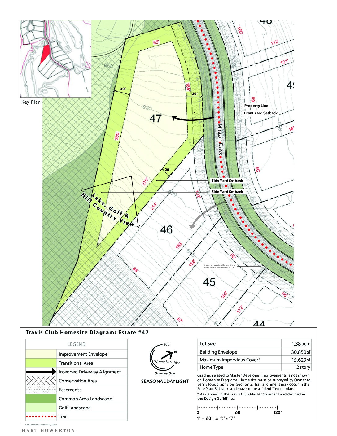 Travisclub homesite diagram 47