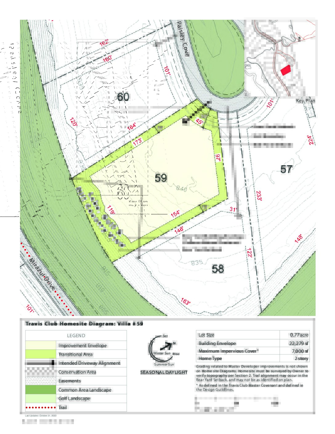 Travisclub homesite diagram 59