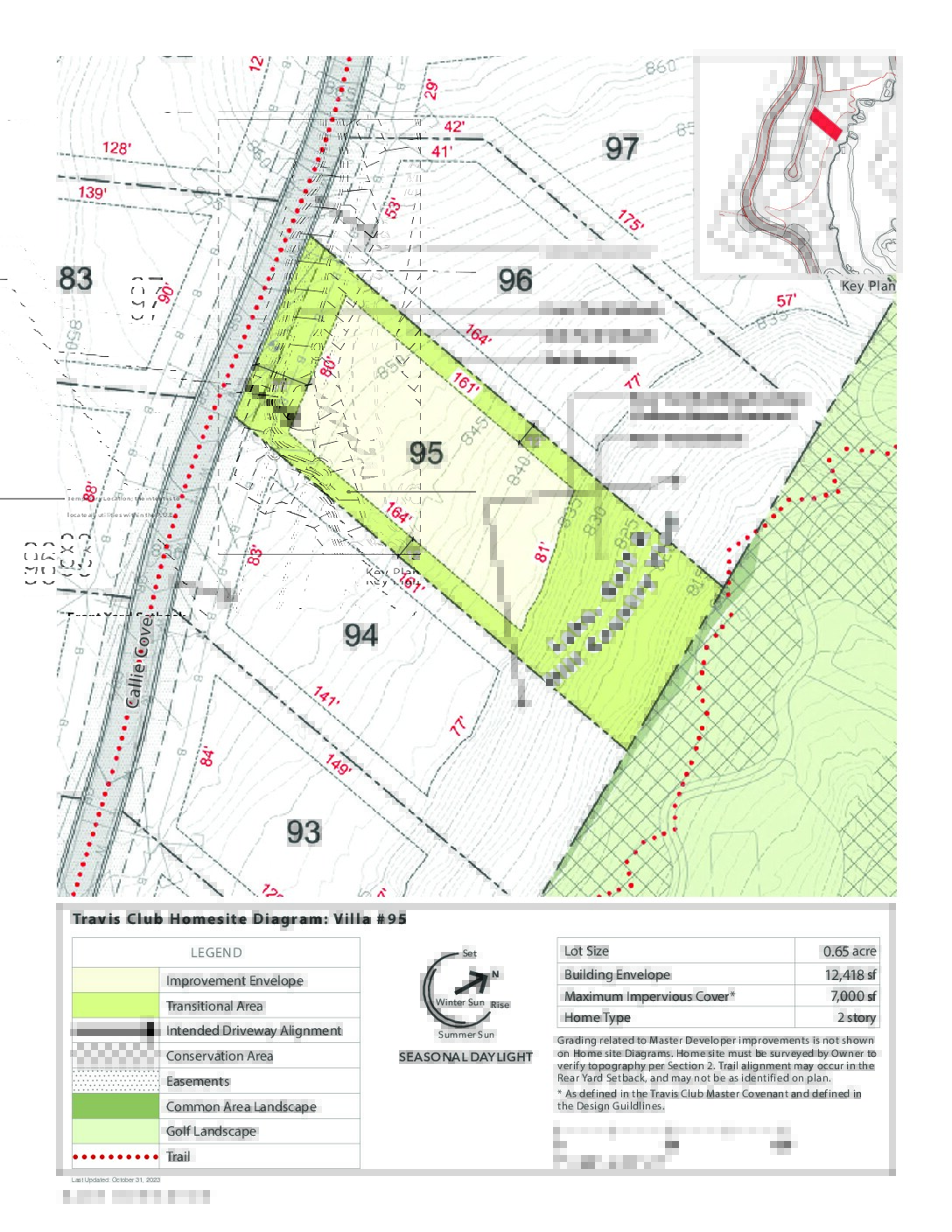 Travisclub homesite diagram 95